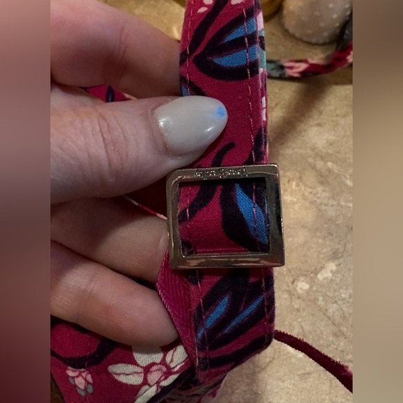 Vera Bradley Bloom Berry Turnlock Crossbody - Picture 5 of 13